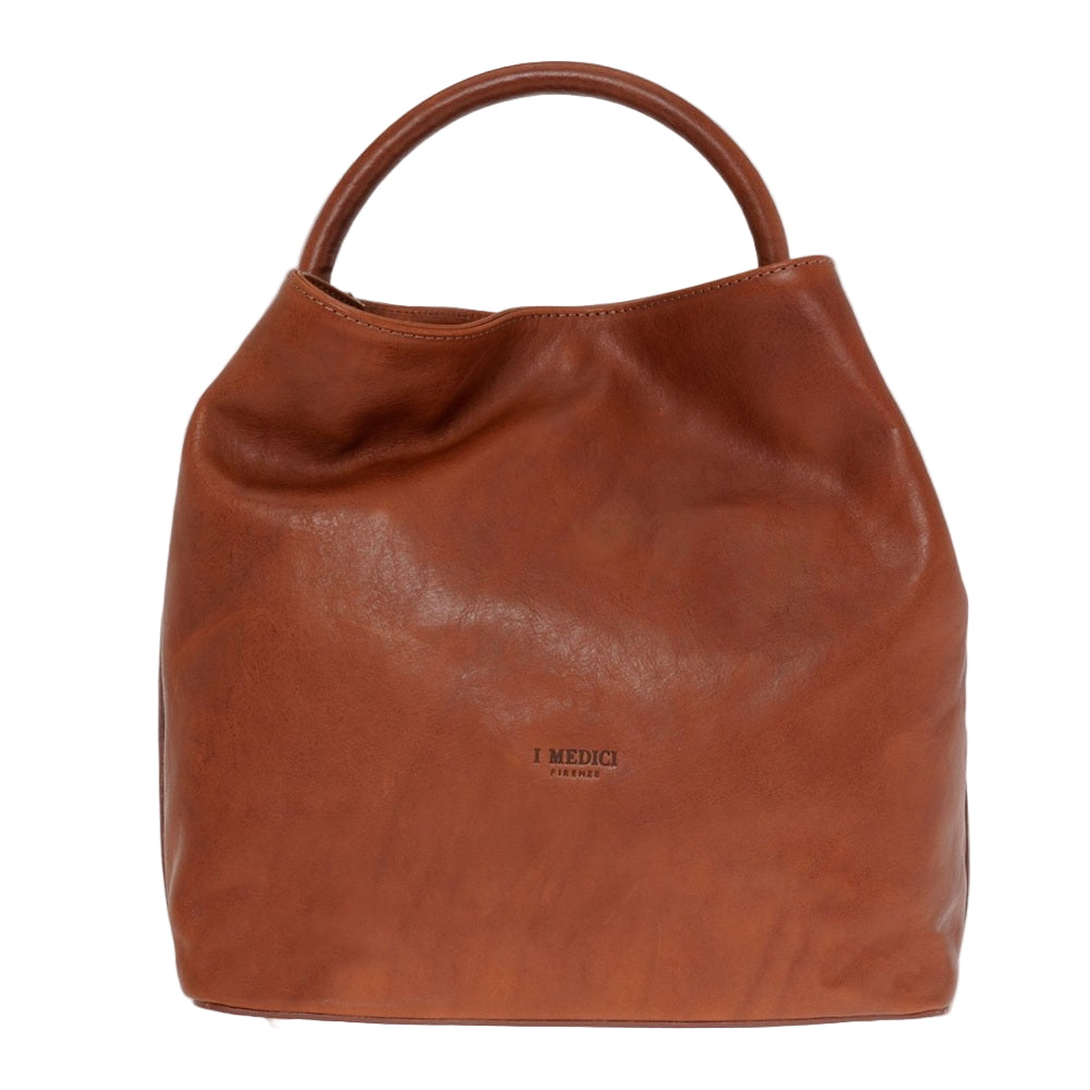 Secchiello in pelle I Medici 63/1575 marrone
