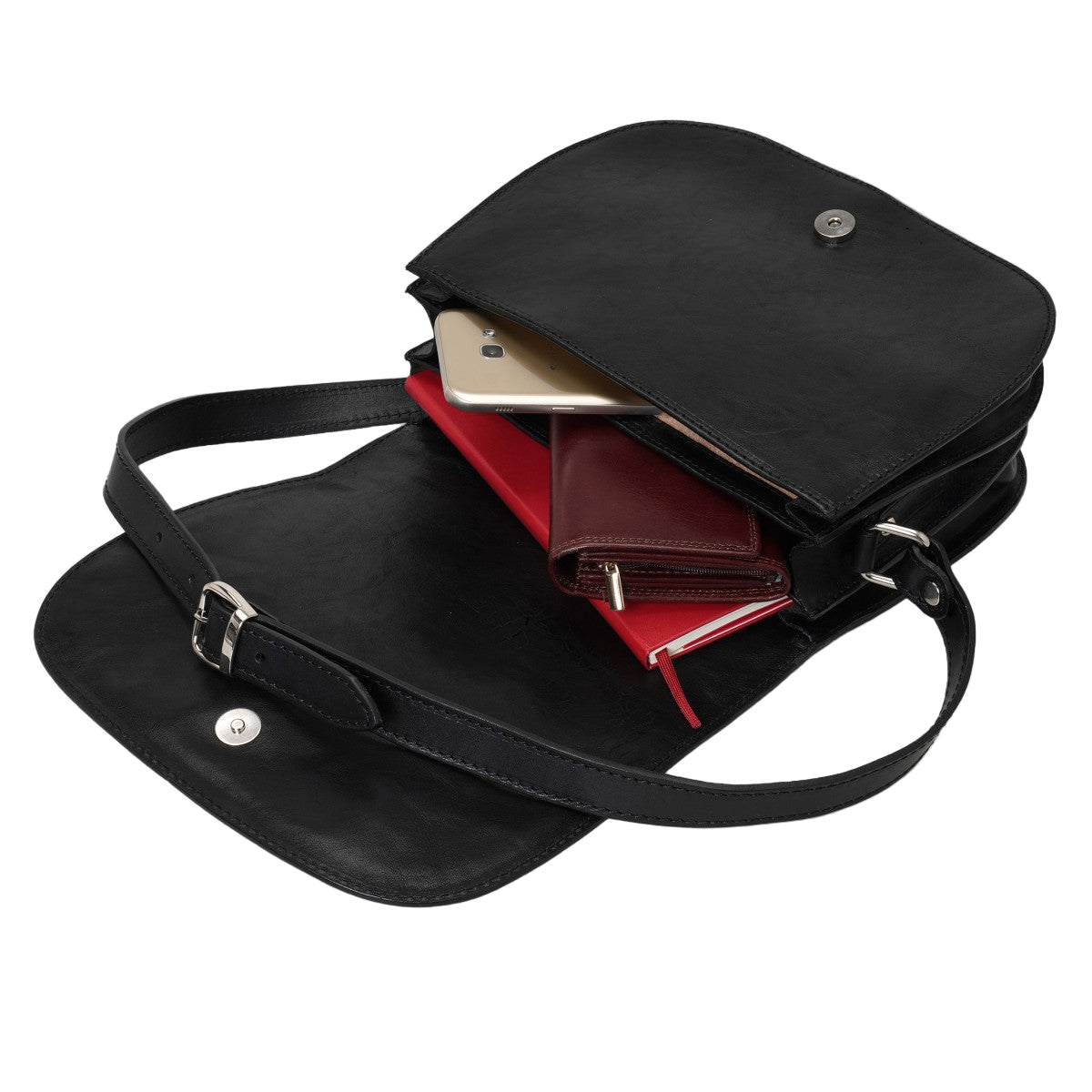 I Medici leather bag 63/1350 dark brown