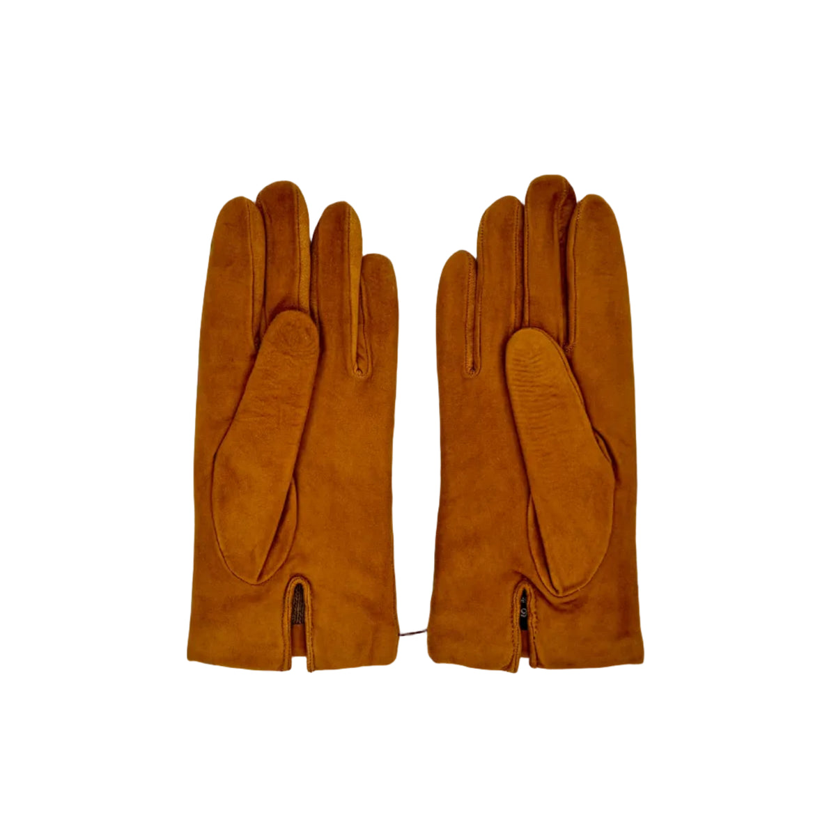 Women's suede leather gloves Pelletteria Allegrini Filippo G300 Ochre