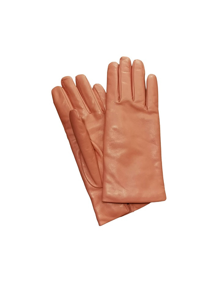Guanto donna liscio in pelle Pelletteria Allegrini Filippo G303C rosa