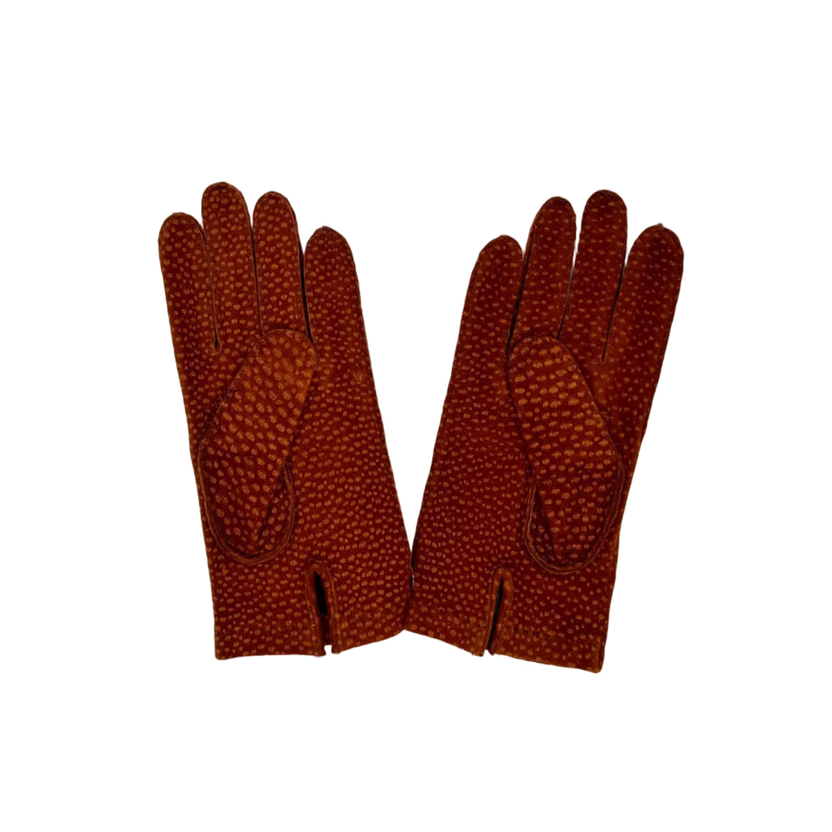 Men's Peccary Glove Pelletteria Allegrini Filippo G207USF Tobacco