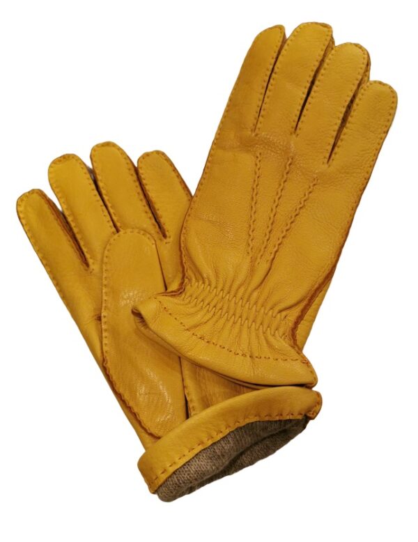 Men's Deer leather Glove Pelletteria Allegrini Filippo G2900 Canadian