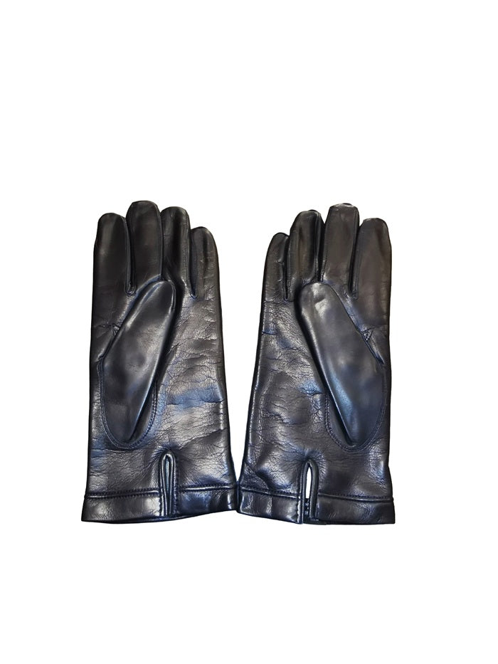 Guanto uomo in pelle Pelletteria Allegrini Filippo G200 blu