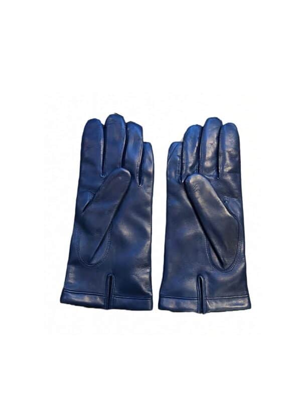 Men's Leather Gloves Pelletteria Allegrini Filippo G200 Bluette