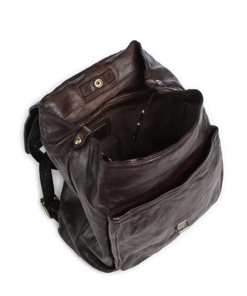 Zaino AZALEA in pelle Campomaggi  C046030ND X0001 moro