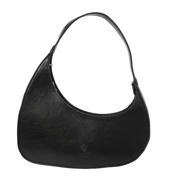 Borsa a spalla  in pelle i Medici 63/1490 Nero