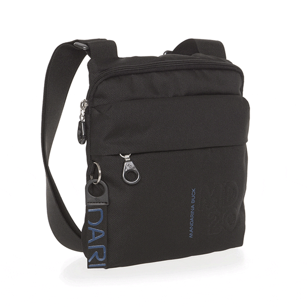 Fabric Shoulder Bag MD20 Mandarina Duck P10QMT04 Deep Blue