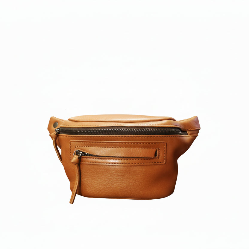 Leather Bum Bag Bruno Rossi R260 Leather (color)