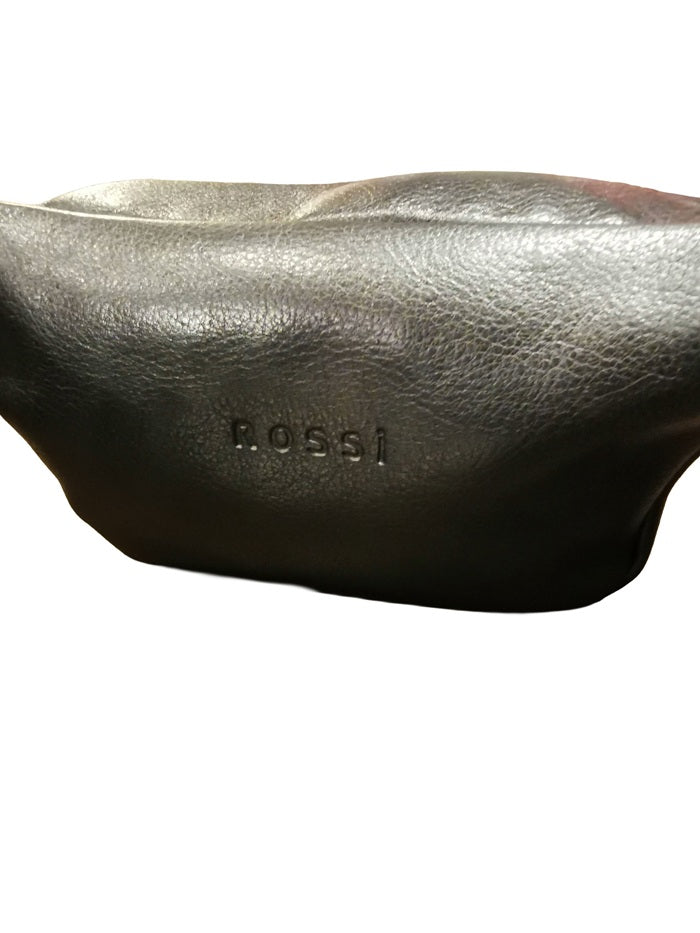 Leather Bum Bag Bruno Rossi R260 Black