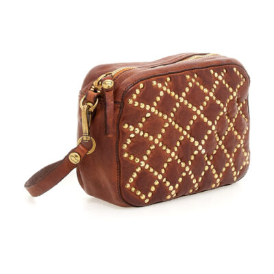 Leather small bag "Amùr" Campomaggi C021330ND X2422 cognac