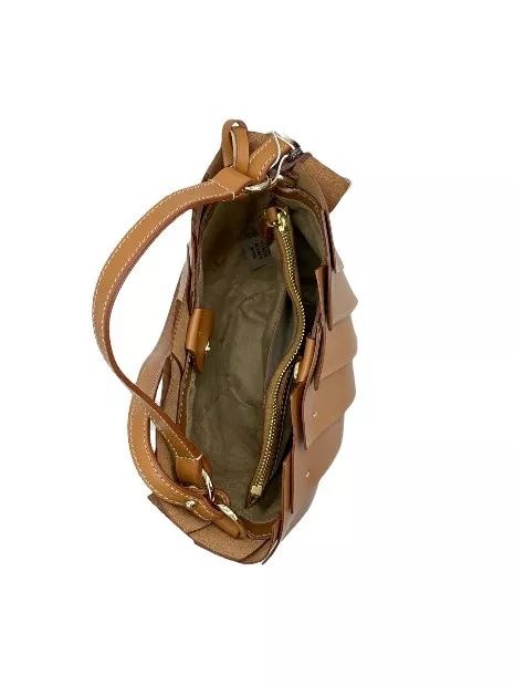 Mini secchiello in pelle Opera Boldrini 07371 naturale