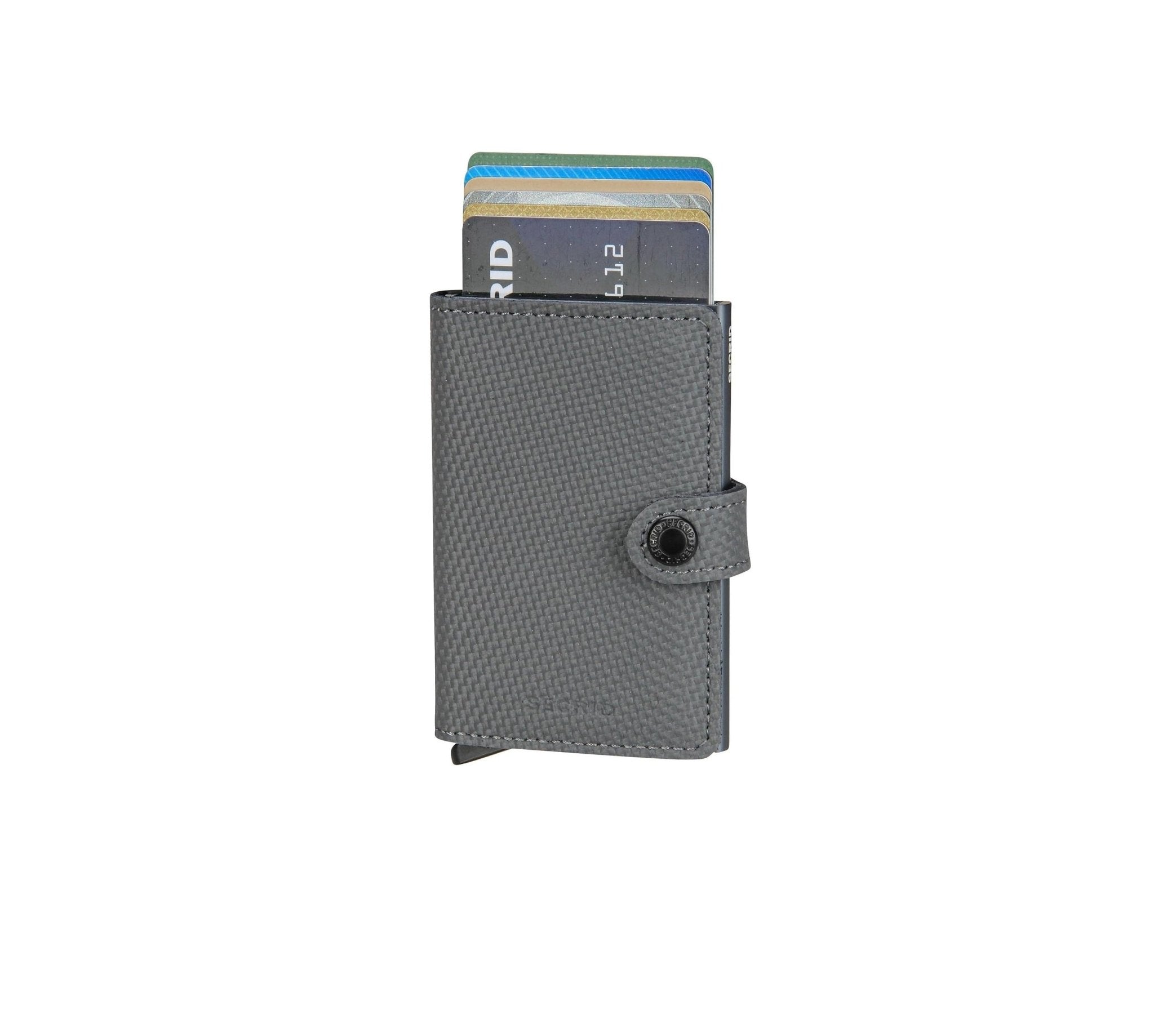 Miniwallet Carbon SECRID MCA - grigio - Pelletteria Allegrini
