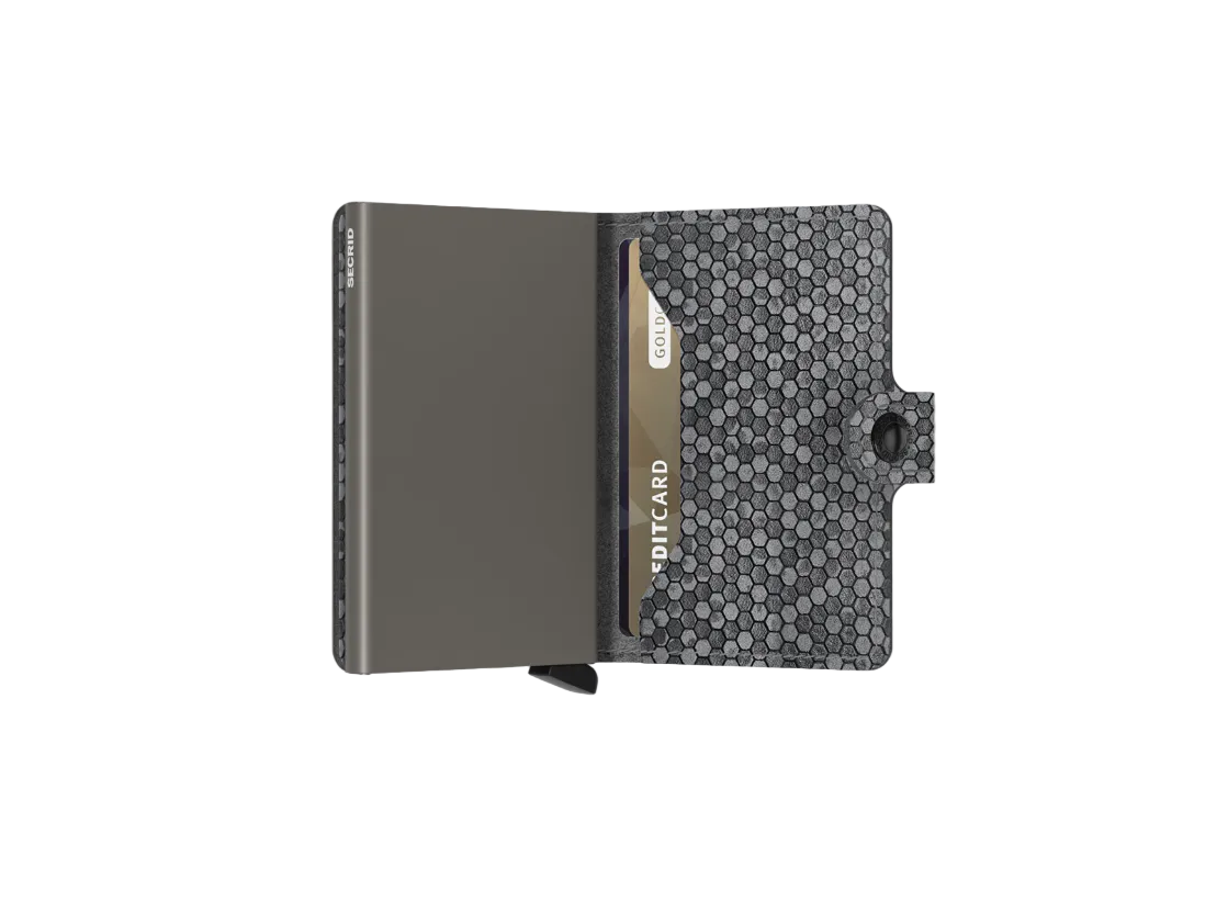 Miniwallet Hexagon SECRID MHE- grey