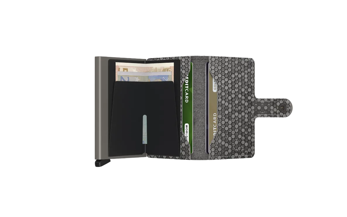 Miniwallet Hexagon SECRID MHE- grey