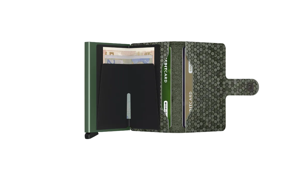  Miniwallet Hexagon SECRID MHE- green