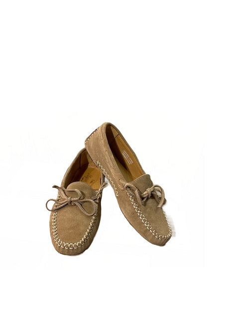 Mocassino donna in camoscio pelletteria allegrini 4326 corda