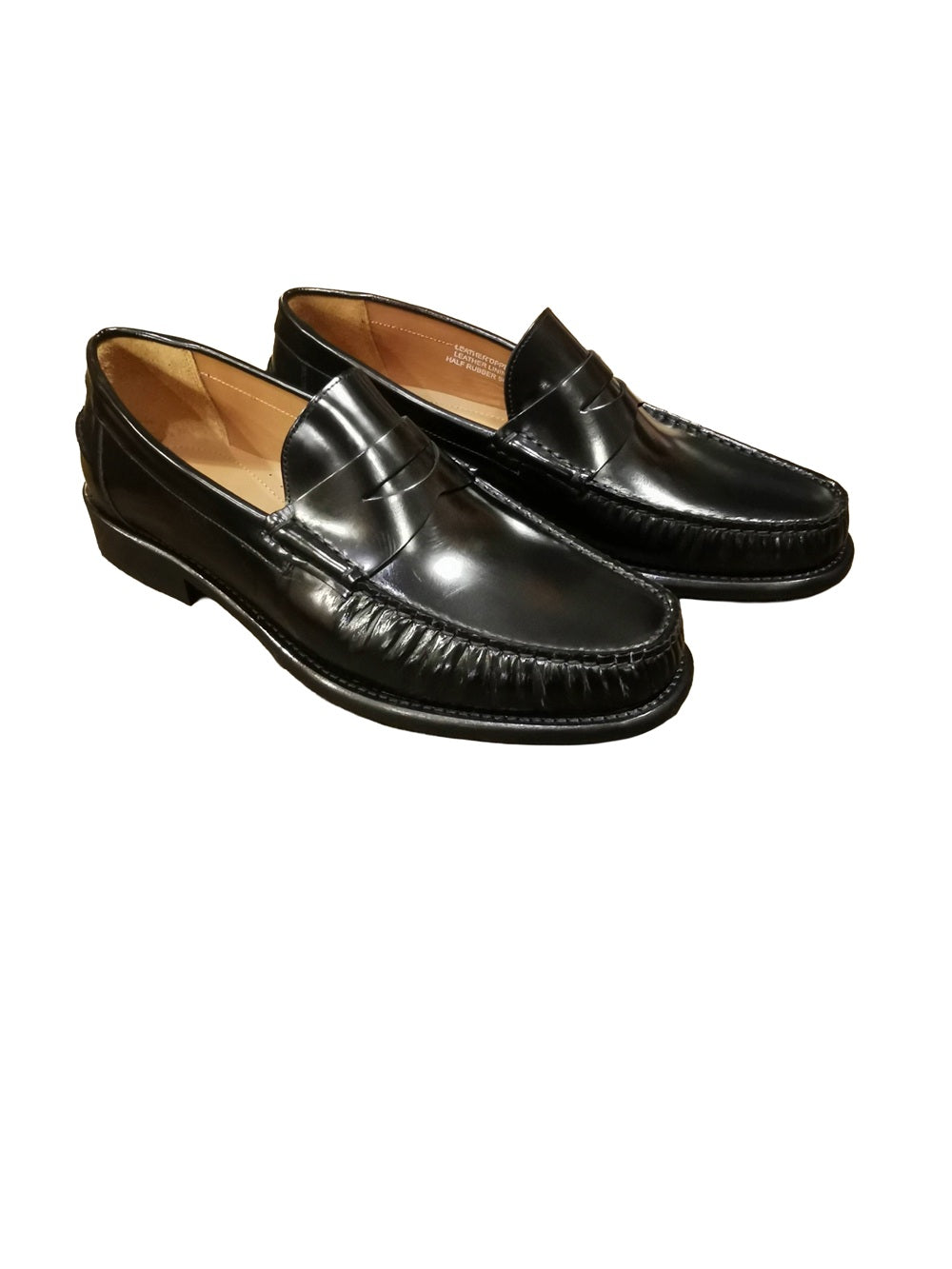 Mocassino da uomo, in pelle di vitello spazzolato. Modello classico, elegante che non passa mai di moda. Made in Italy
