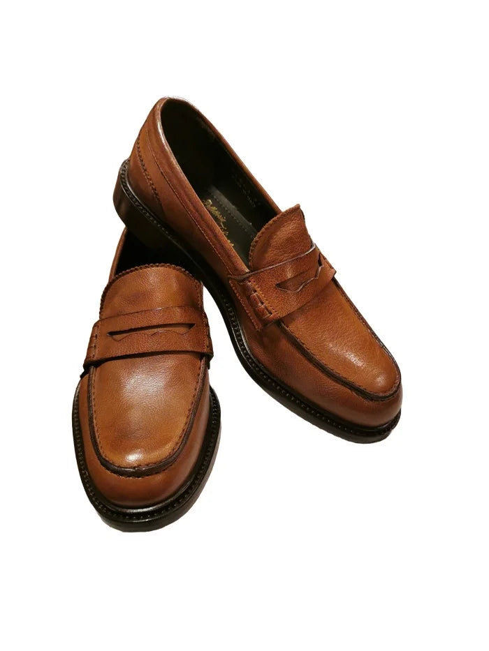 Women's Buffalo Leather Moccasin Pelletteria Allegrini Filippo BLERA Cerro