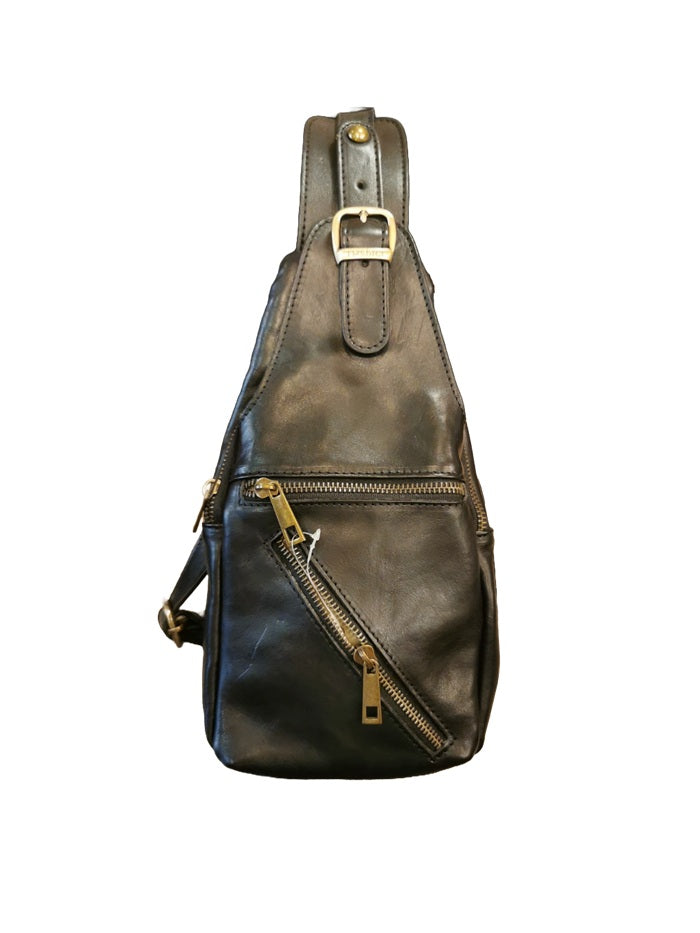 Leather One-Shoulder Bag I Medici 63/960 Black