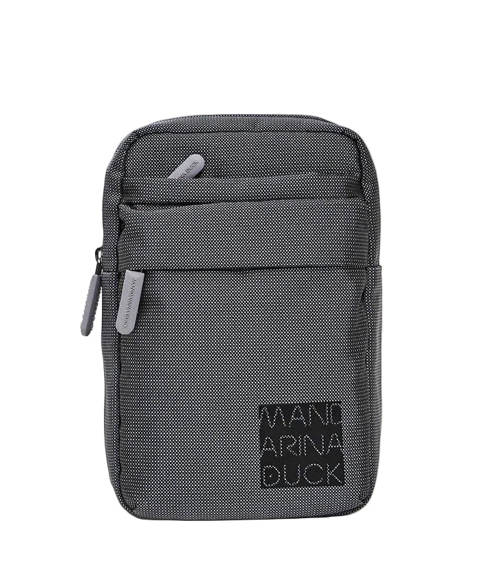 Single-shoulder sling bag District Mandarina Duck P10KPM02 Steel