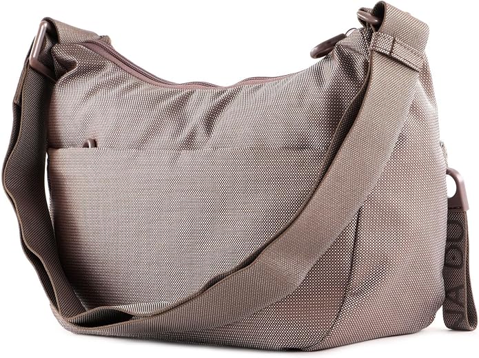 Tracolla in tessuto MD20 Mandarina Duck P10QMT30 Taupe