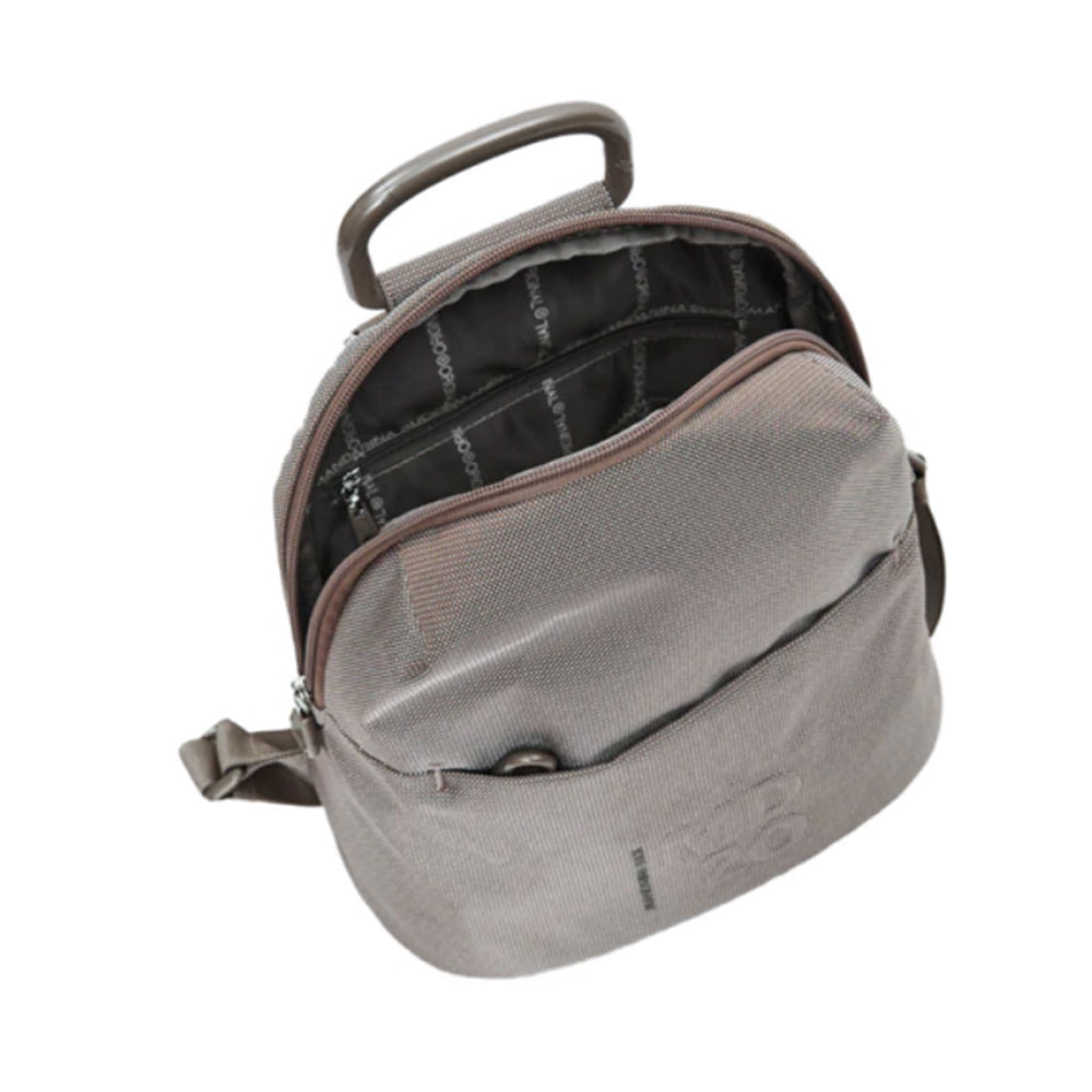 MD20 Mandarina Duck P10QMT49 Taupe Slim Fabric Backpack
