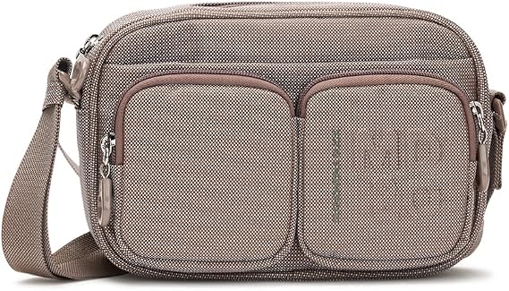 Tracollina in tessuto MD20 Mandarina Duck P10QMT74 Taupe