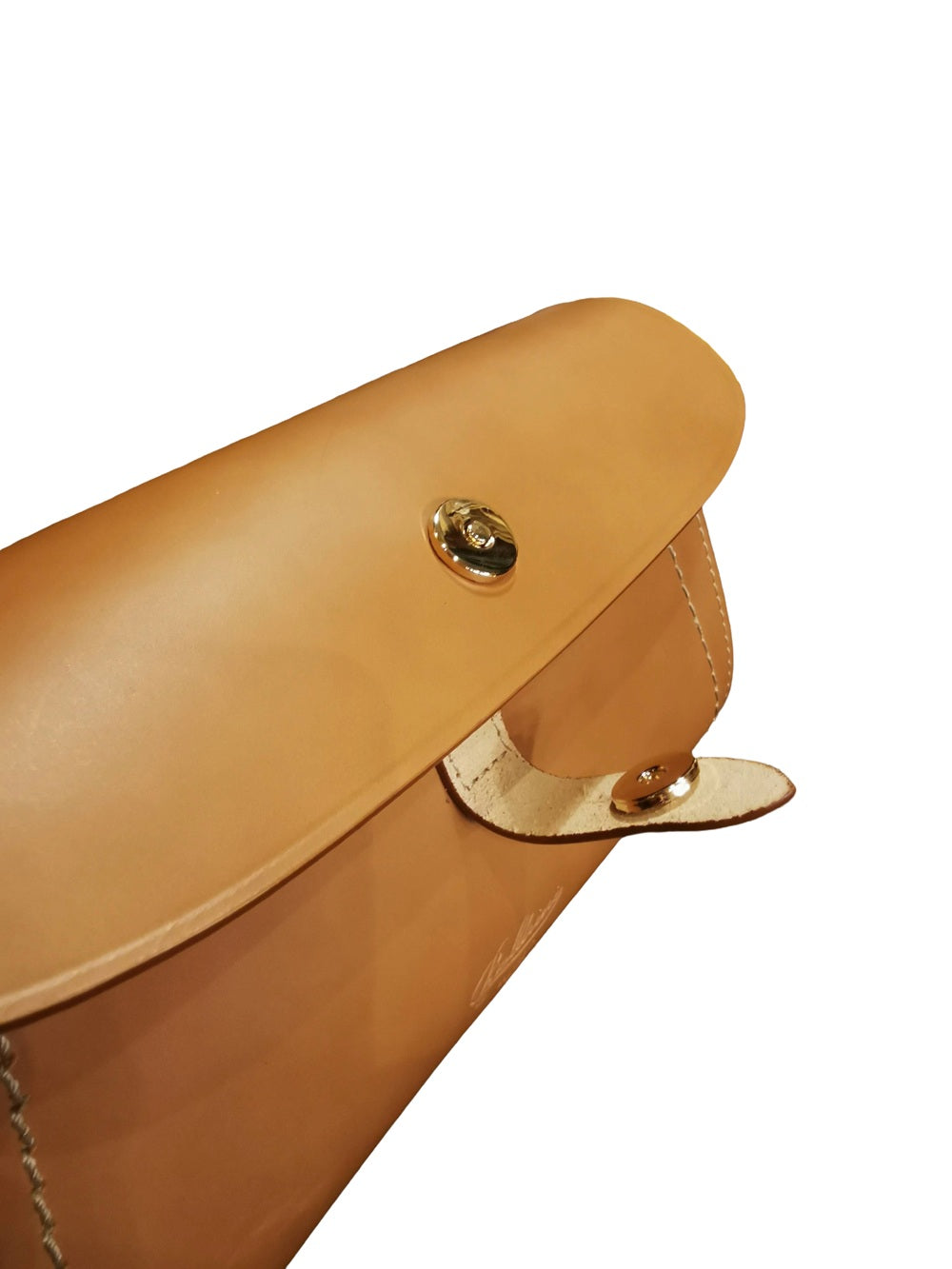 Small Leather Bag Boldrini 07652 Natural