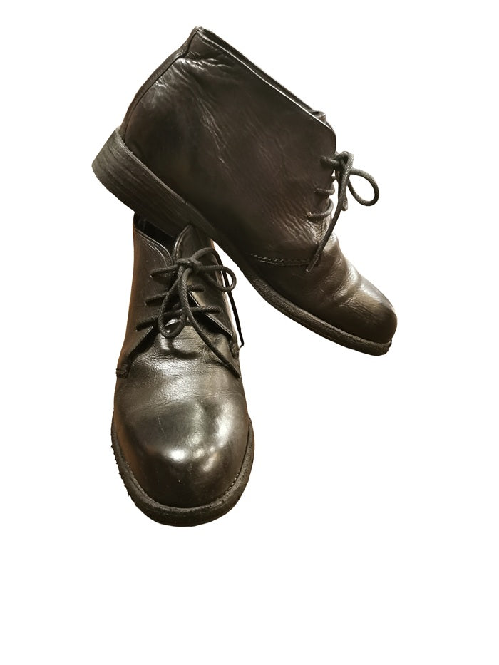 Polacchina donna in pelle Pelletteria Allegrini Filippo D264 Nero