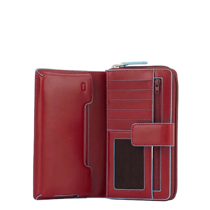 Women's Leather Wallet Piquadro PD1354B2R Red