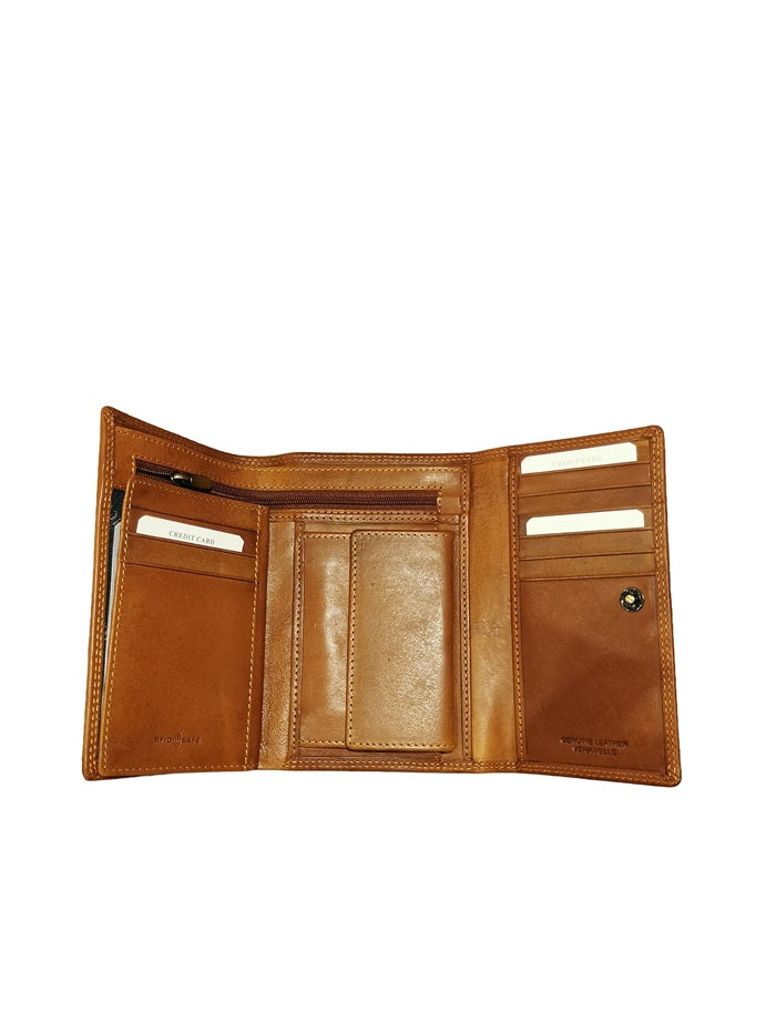 Leather Wallet I Medici 64/035 Brown