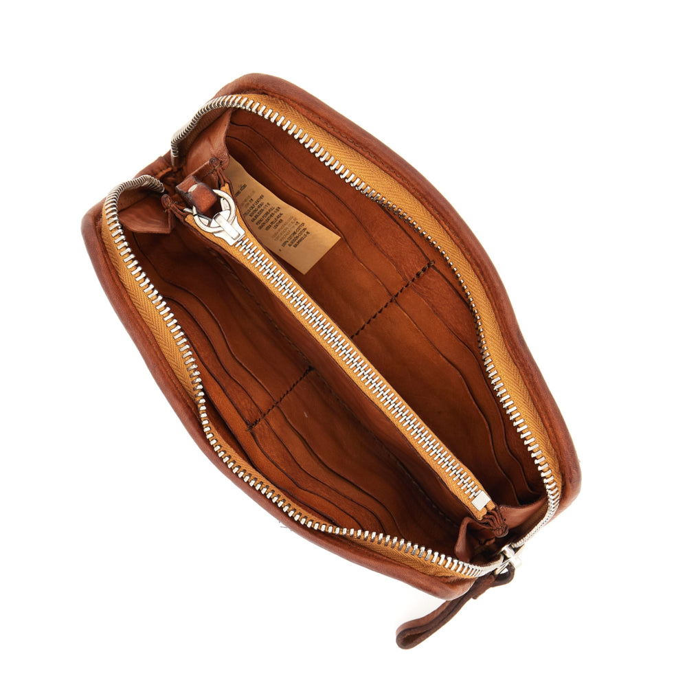 Leather Wallet Campomaggi C000100ND X0001 Cognac