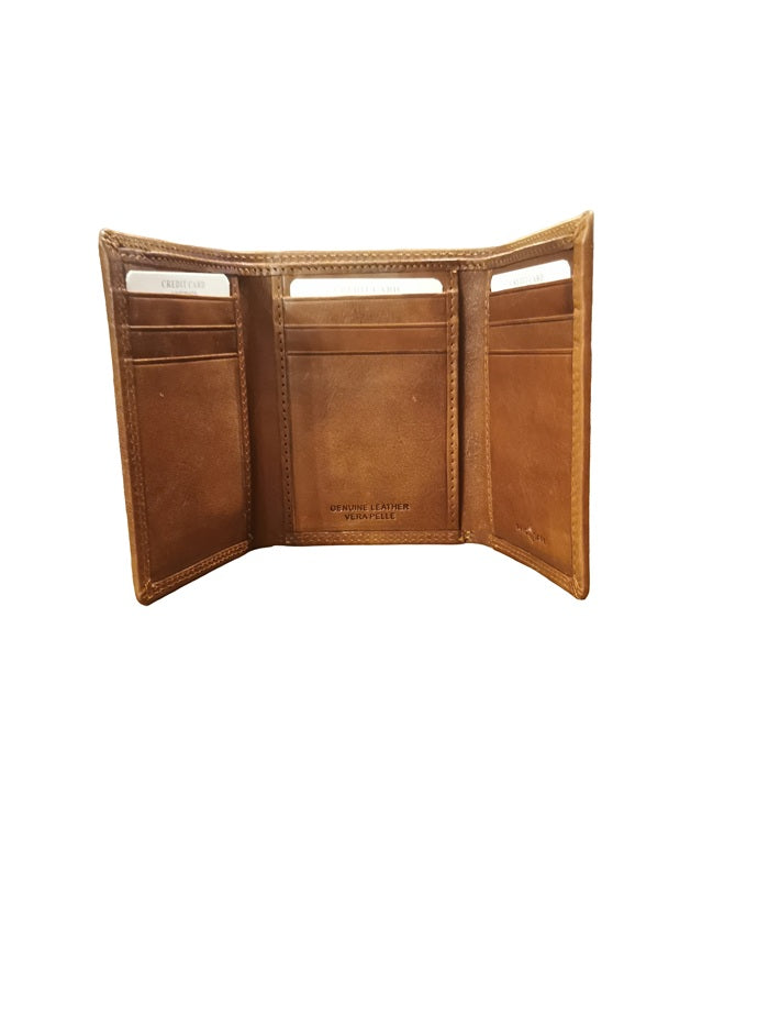 Portafoglio in pelle I Medici 64/011 Testa di moro