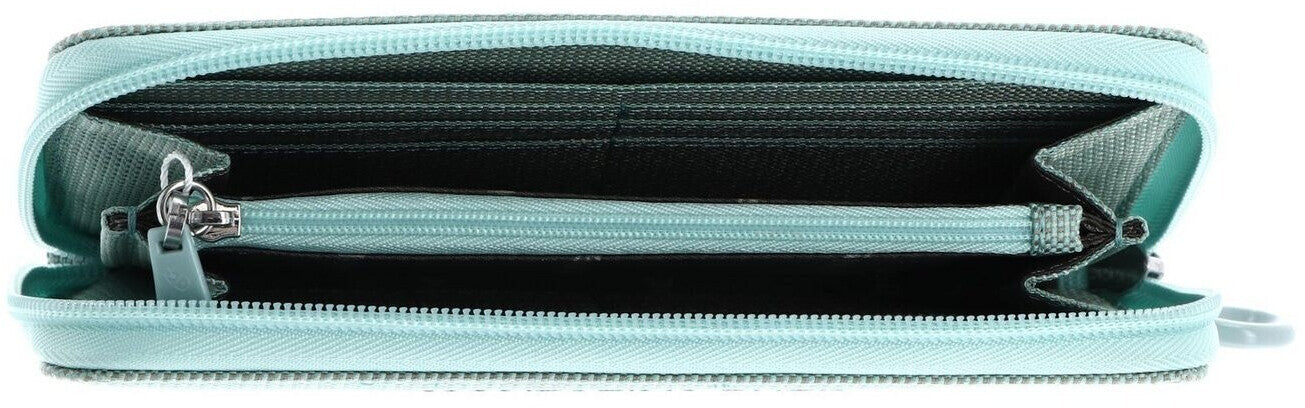  Fabric Wallet MD Mandarina Duck P10QMPN1 Iceberg green