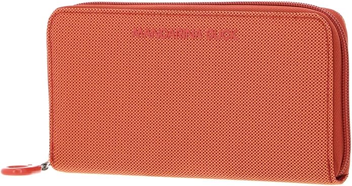  Fabric Wallet MD Mandarina Duck P10QMPN1 Marmalade