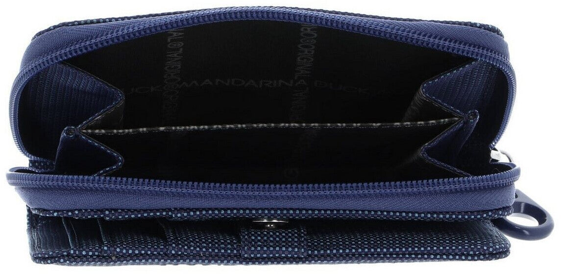 Portafoglio in tessuto MD20 Mandarina Duck P10QMPN8 Deep blue