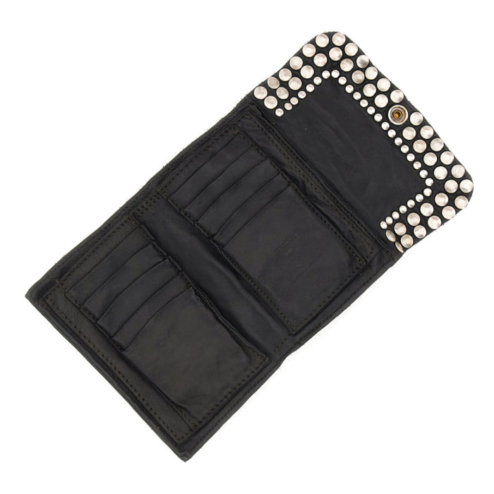 Leather Wallet Pistoia Mirta Campomaggi C027930ND X1537 Black