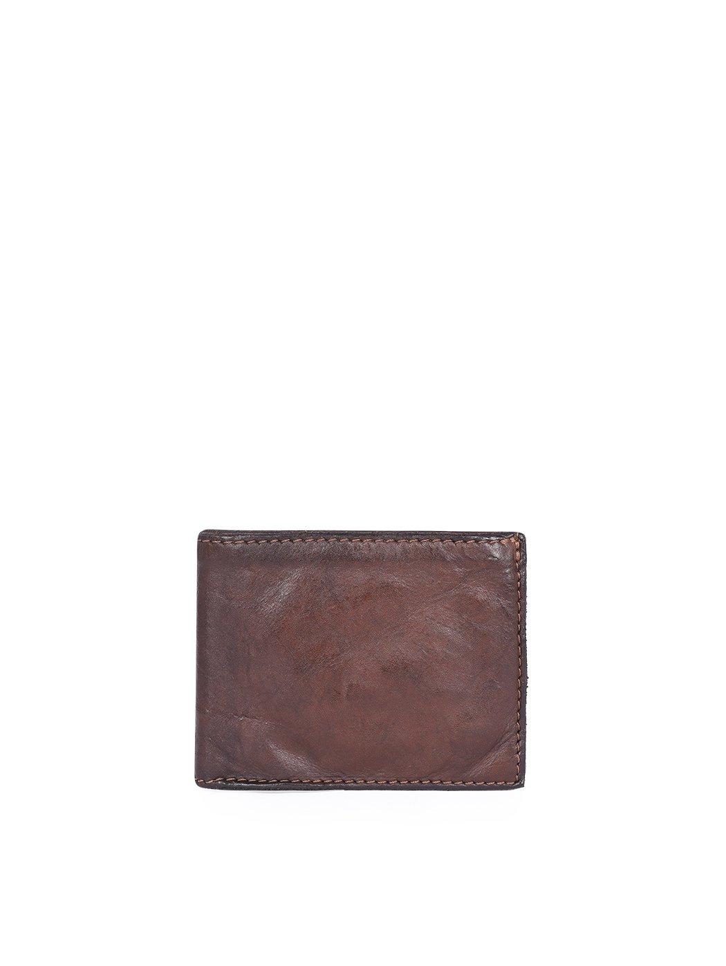Men's leather wallet with coin holder Campomaggi C014540ND-X0001 dark brown