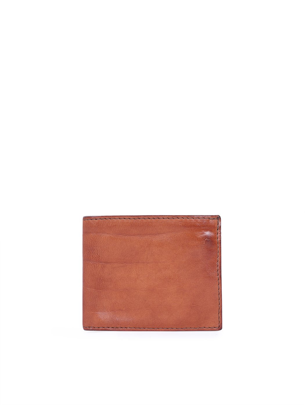 Portafoglio uomo con porta monete in pelle Campomaggi C014540ND-X0001 cognac