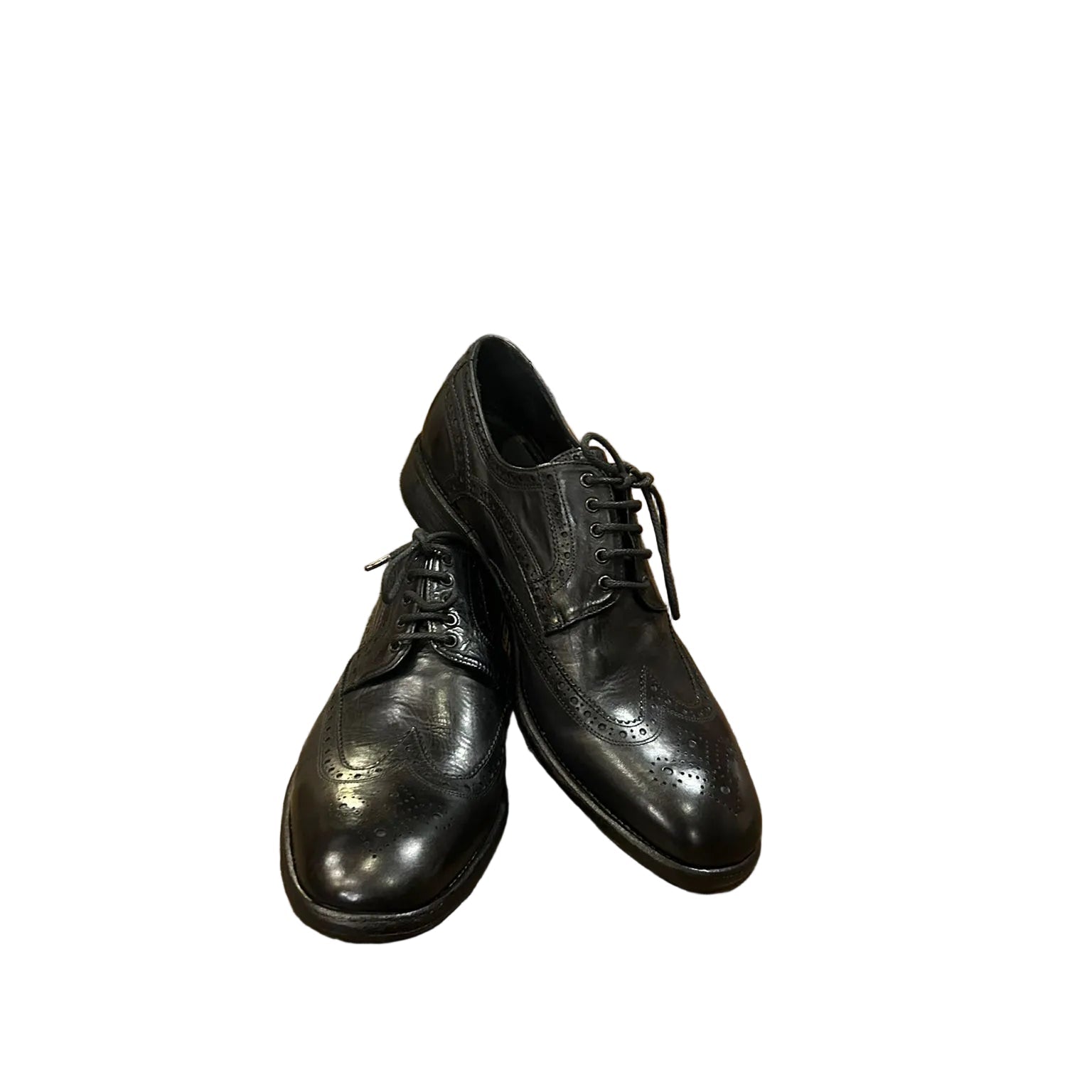 Men's leather shoes Pelletteria Allegrini Filippo A628 black