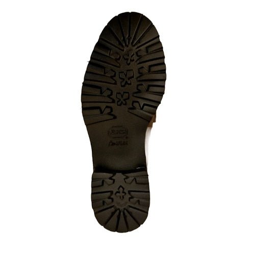 Scarpa uomo in pelle Pelletteria Allegrini Filippo PECCO testa di moro - Pelletteria Allegrini