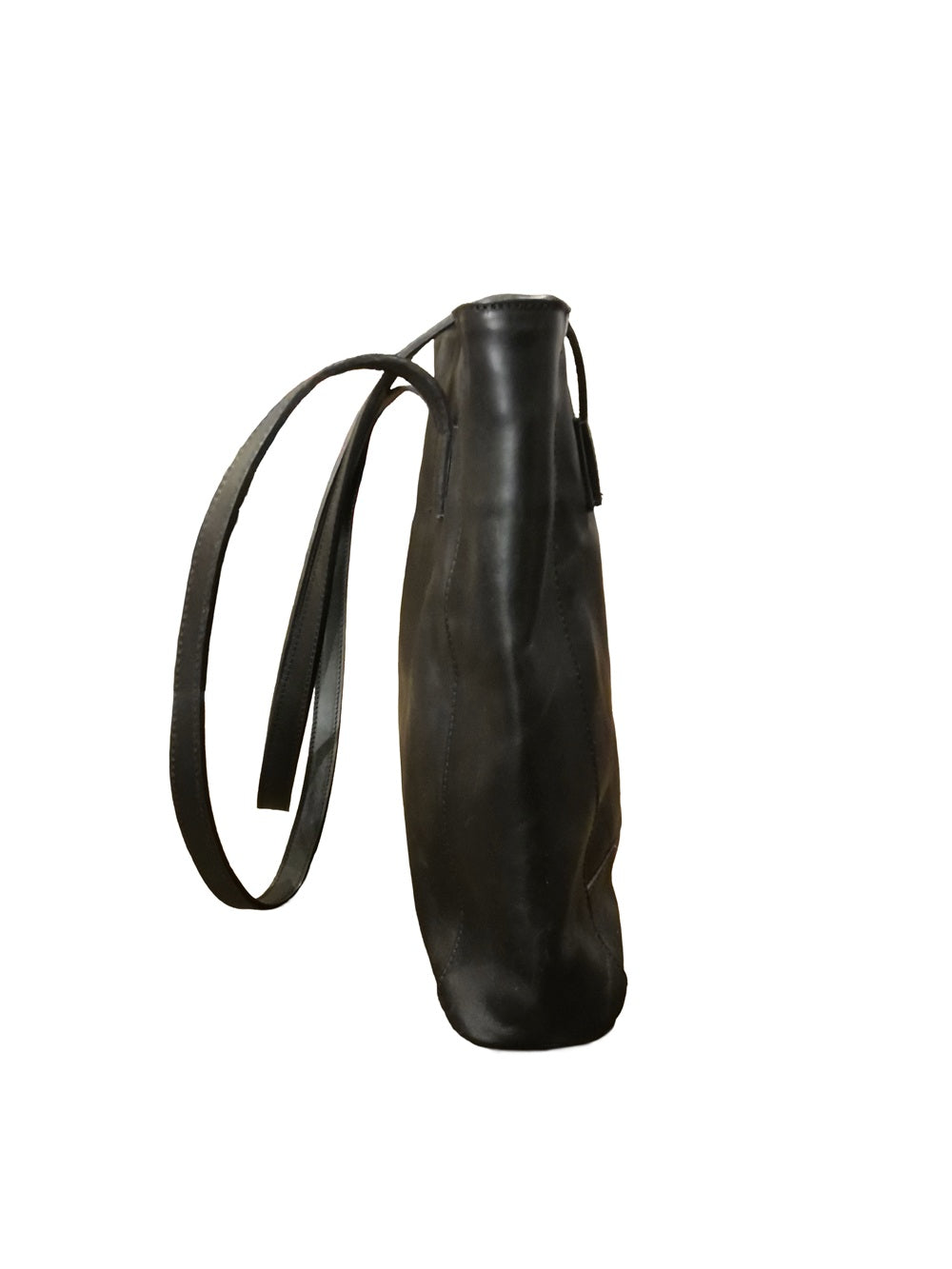 Borsa shopper, interamente realizzata in pelle dell'azienda I Medici. Made in Italy