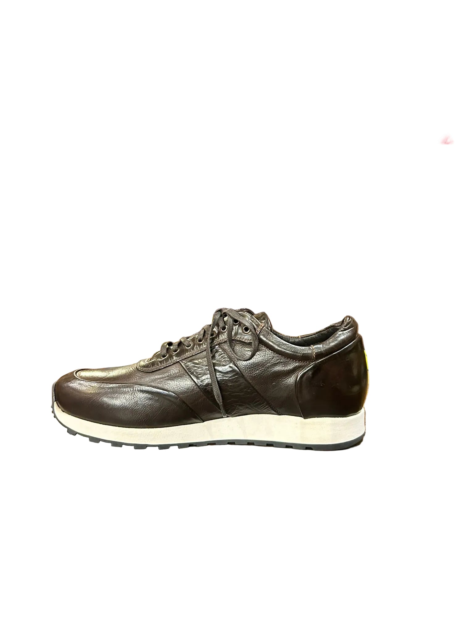 Sneakers da uomo in pelle Pelletteria Allegrini Filippo COLLE Testa di moro