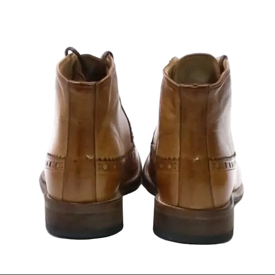 Stivaletto donna in pelle Pelletteria Allegrini Filippo D731 Cerro - Pelletteria Allegrini