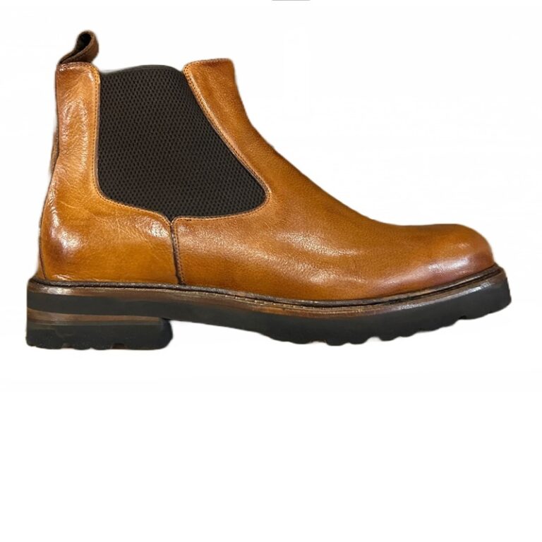 Stivaletto donna in pelle Pelletteria Allegrini Filippo RIETI Cuoio