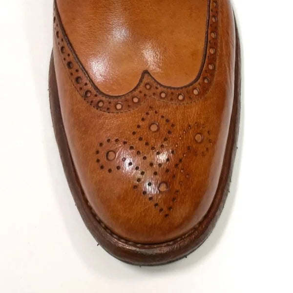 Men's Leather Boot Pelletteria Allegrini Filippo 5295 Coker