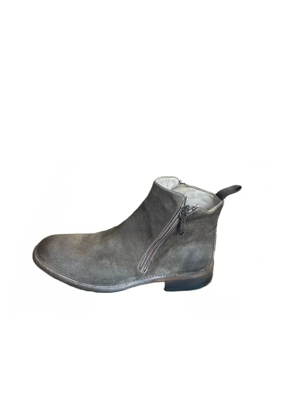 Stivaletto uomo in pelle rovesciata Pelletteria Allegrini Filippo 5232 Corda