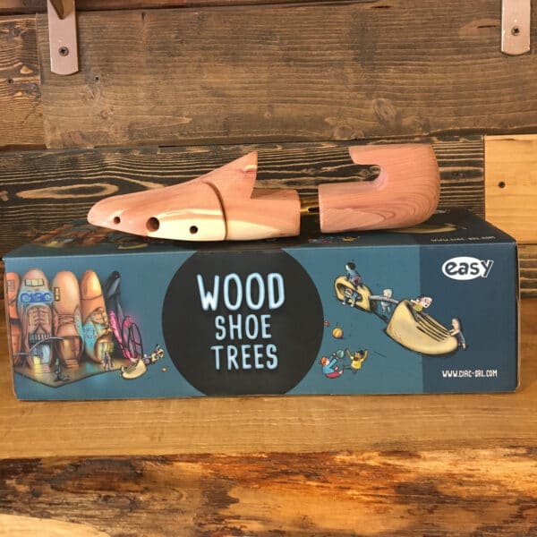 Shoe trees in cedar wood