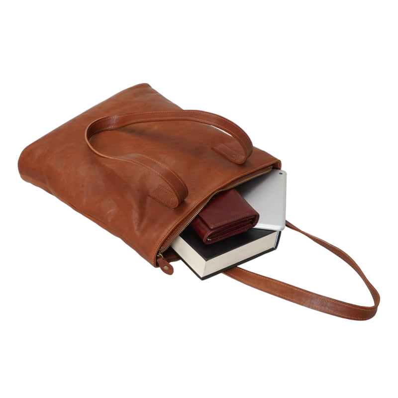 I Medici 63/1000 Brown Leather Bucket/Backpack