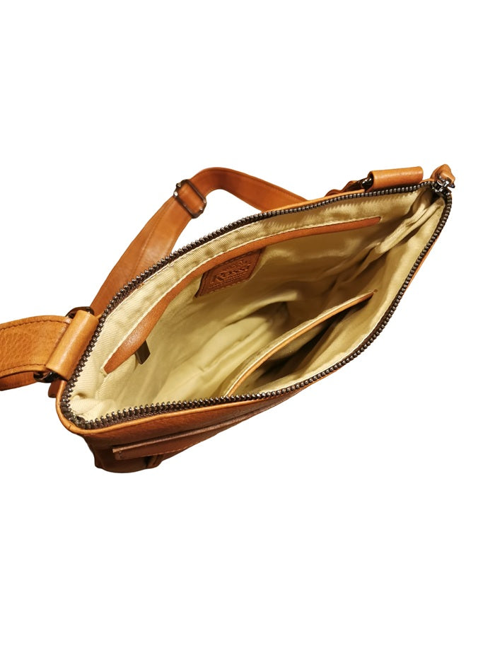 Leather Shoulder Strap Bruno Rossi R25/G Leather